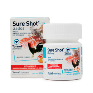 Sure Shot® Gallos — Vitamínico para Aves 50 Tabletas