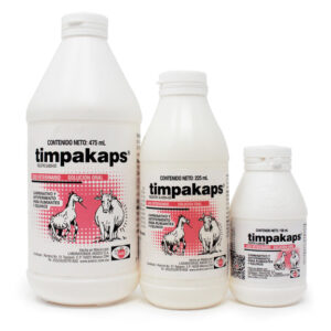 Timpakaps® — Carminativo y Antifermento para bovinos 100, 225 y 475 ml