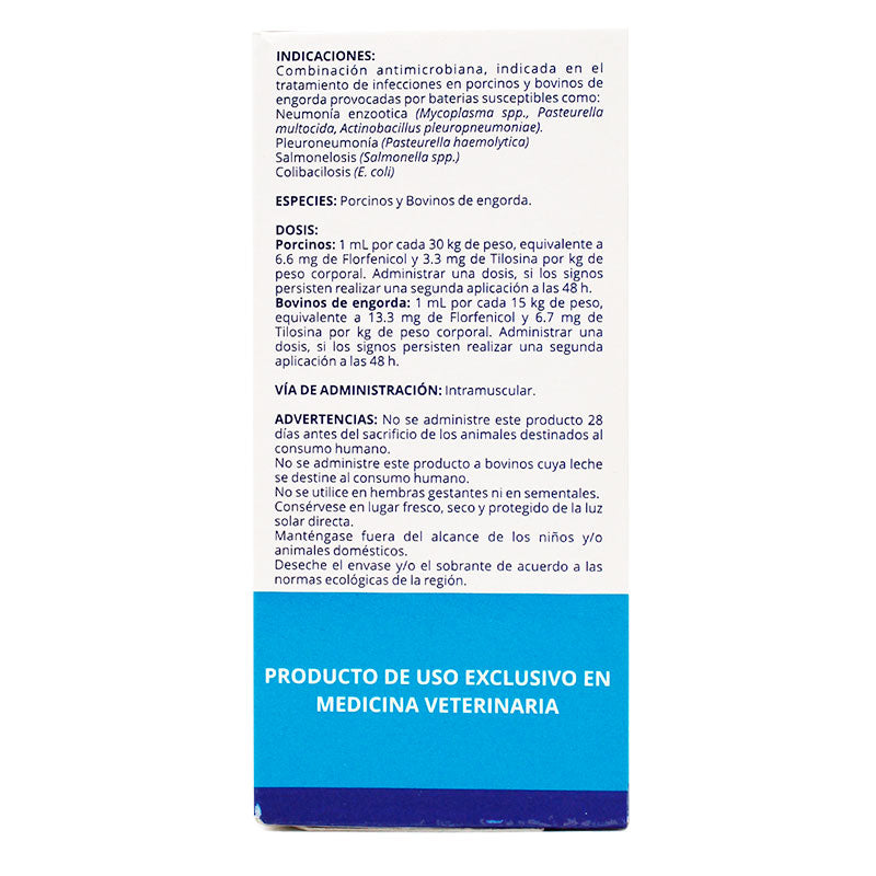 ECO-FLOR PLUS — Antibiótico de amplio espectro para bovinos 100 mL y 250 mL
