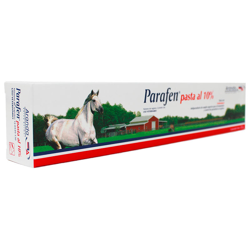 Parafen® pasta al 10% — Antiparasitario de amplio espectro para Equinos