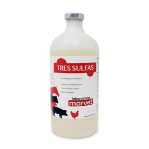 Tres Sulfas — Antibiótico de amplio espectro para bovinos 500 ml