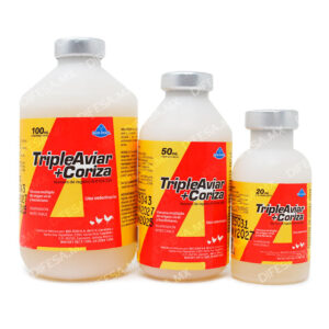 Triple Aviar + Coriza — Vacuna aviar contra Newcastle, Cólera y Coriza para Aves