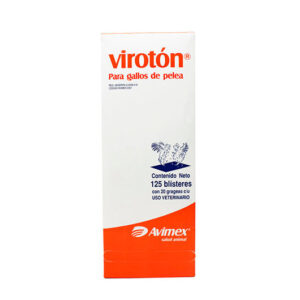 Virotón® — Complemento alimenticio y hormonal para Aves Blister 20 tab