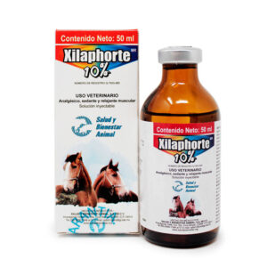 Xilaphorte 10% — Sedante, Analgésico y Relajante Muscular Inyectable para Equinos