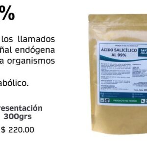 Ácido Salicílico al 99% - Presentación 300grs