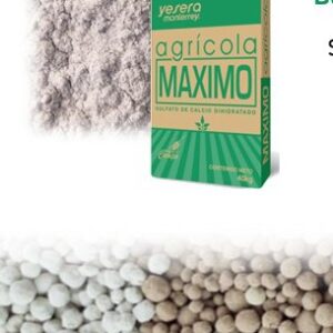 Yeso agrícola - Sulfato de calcio - Bulto 40kg