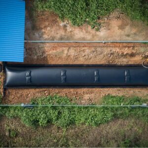 Biodigestor Sistema.bio de 40,000 litros — para 9 a 18 vacas o hasta 147 cerdos