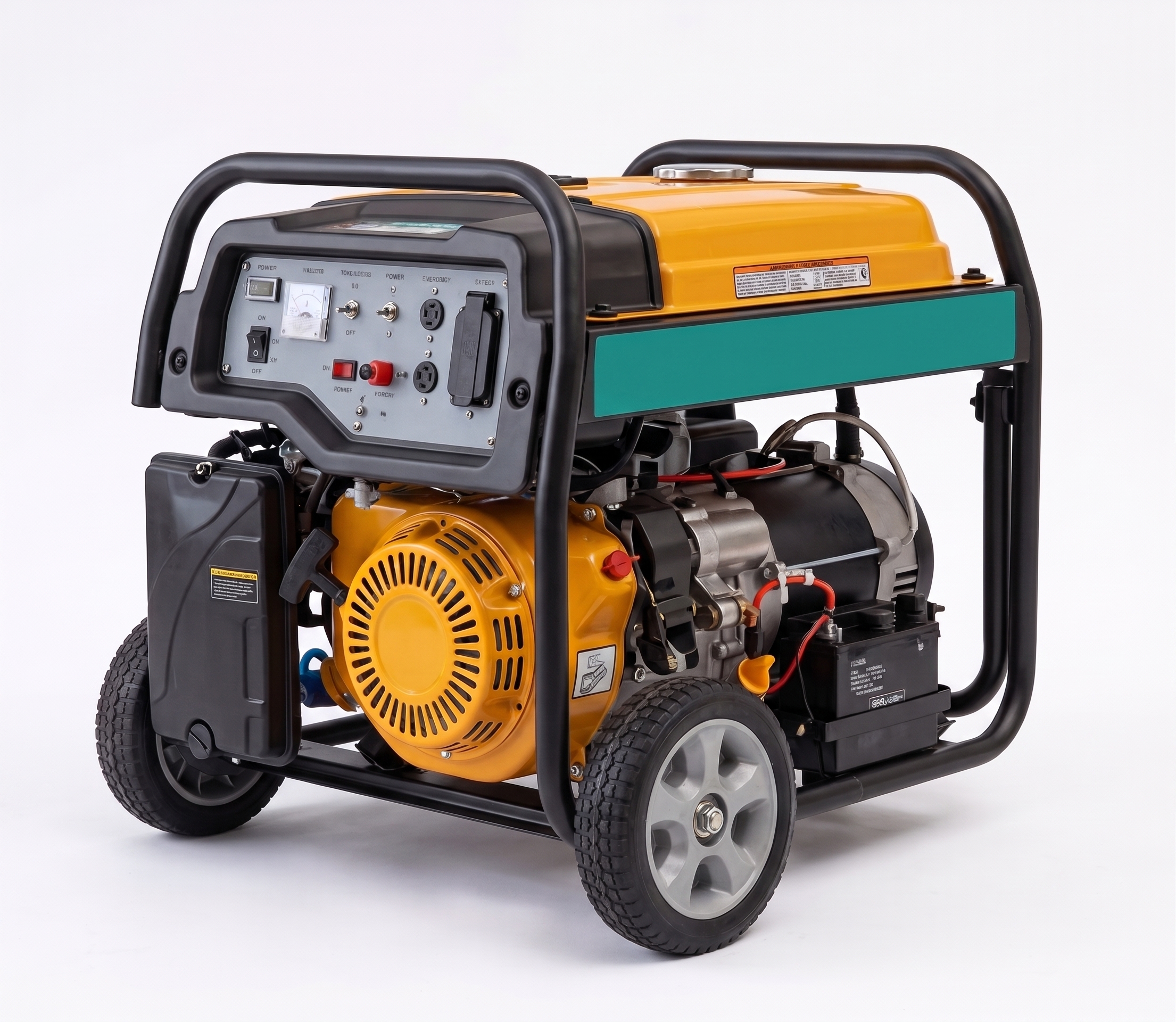 Generador de electricidad con biogás 4500W — Generador Adaptado a Biogás